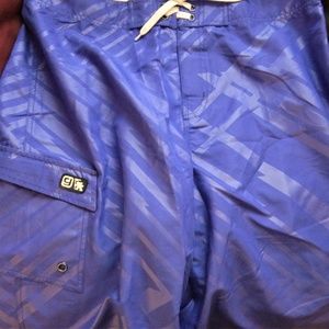 Shorts Swim Board GOTCHA NWT blue Black 30 32 36